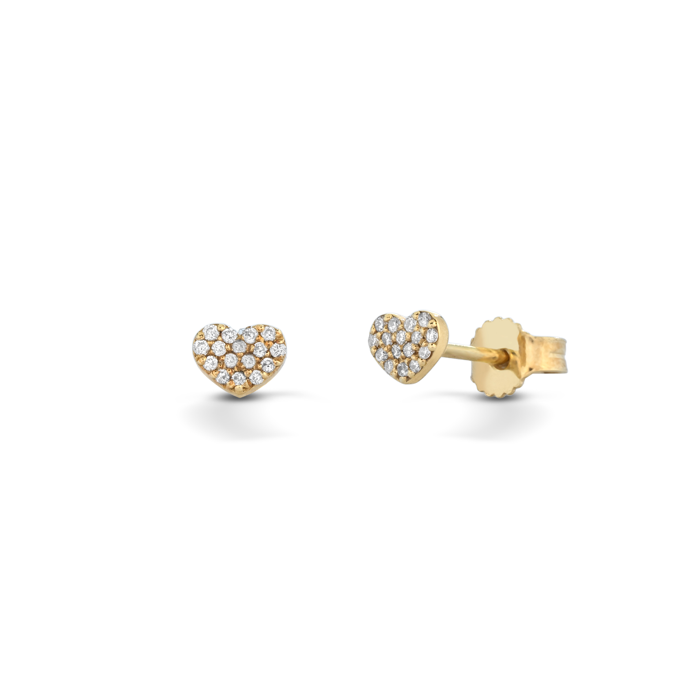 HEART — Oro Giallo — Orecchini