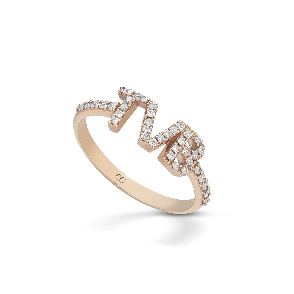 LOVE CODE — Oro Rosa — Anelli
