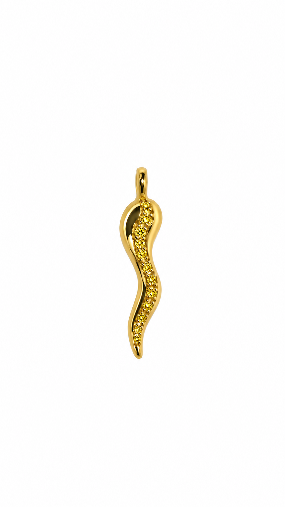 CORNO D'ORO — Oro Giallo — Pendenti