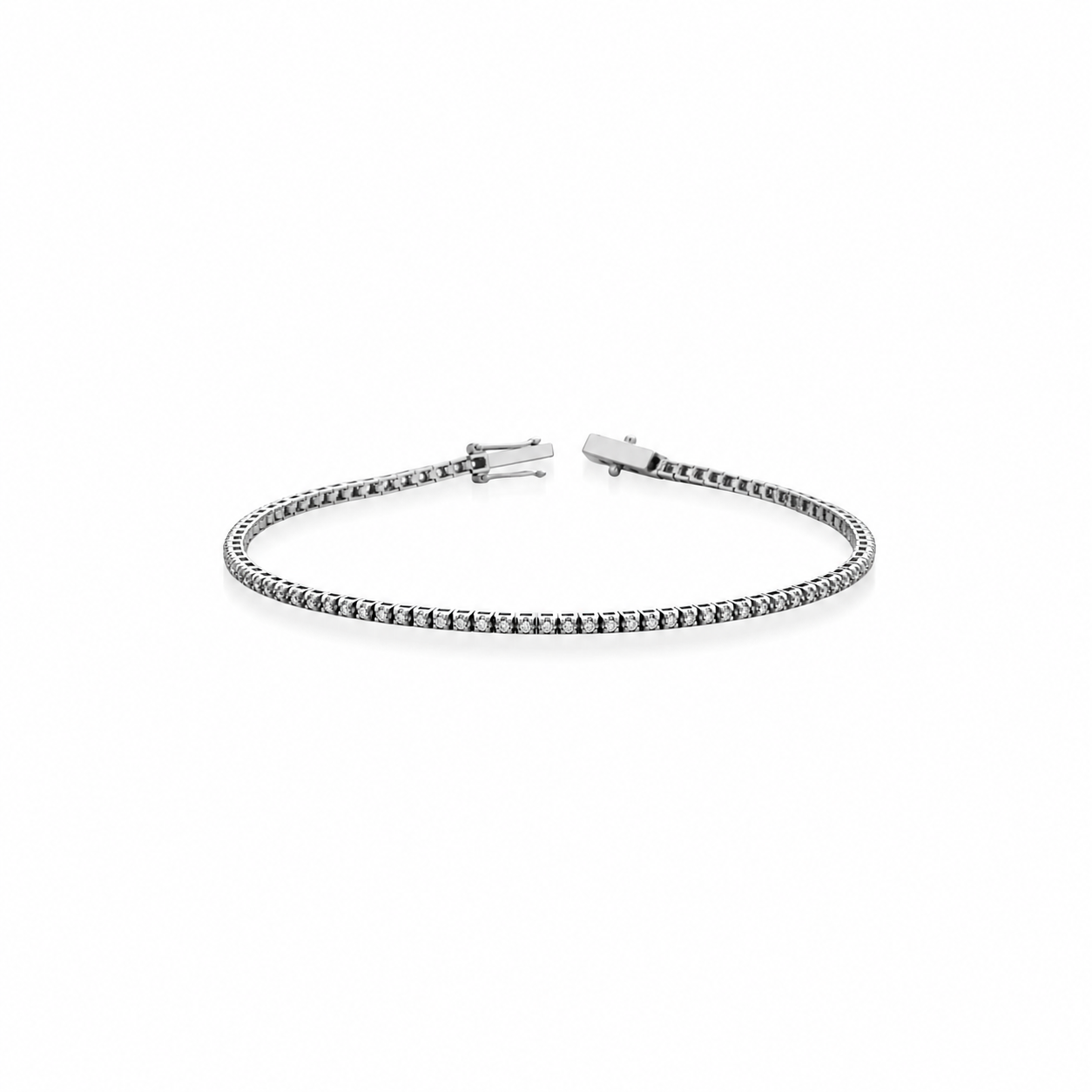 TENNIS WHITE — Oro Bianco — Bracciali