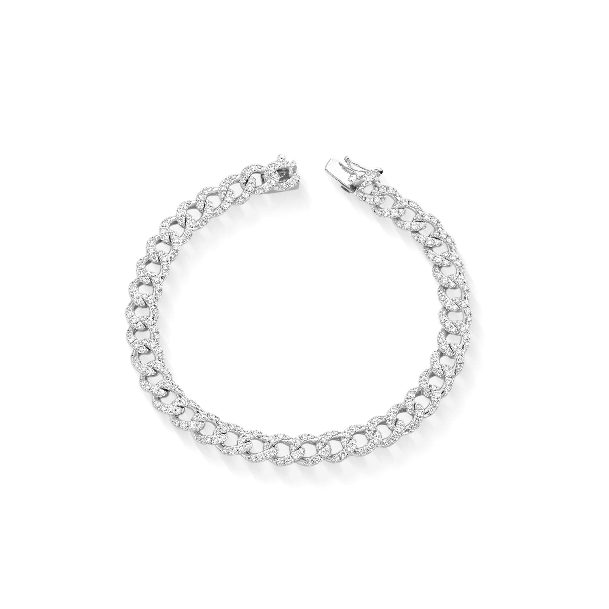 GROMETTE DIAMOND  LIGHT — Oro Bianco — Bracciali