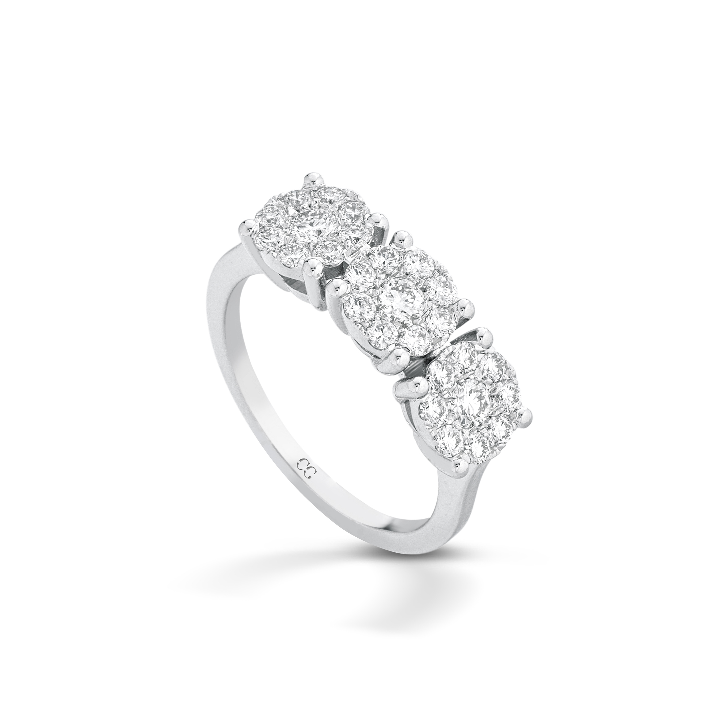TRILOGY  MAGIC MEDIUM — Oro Bianco — Anelli
