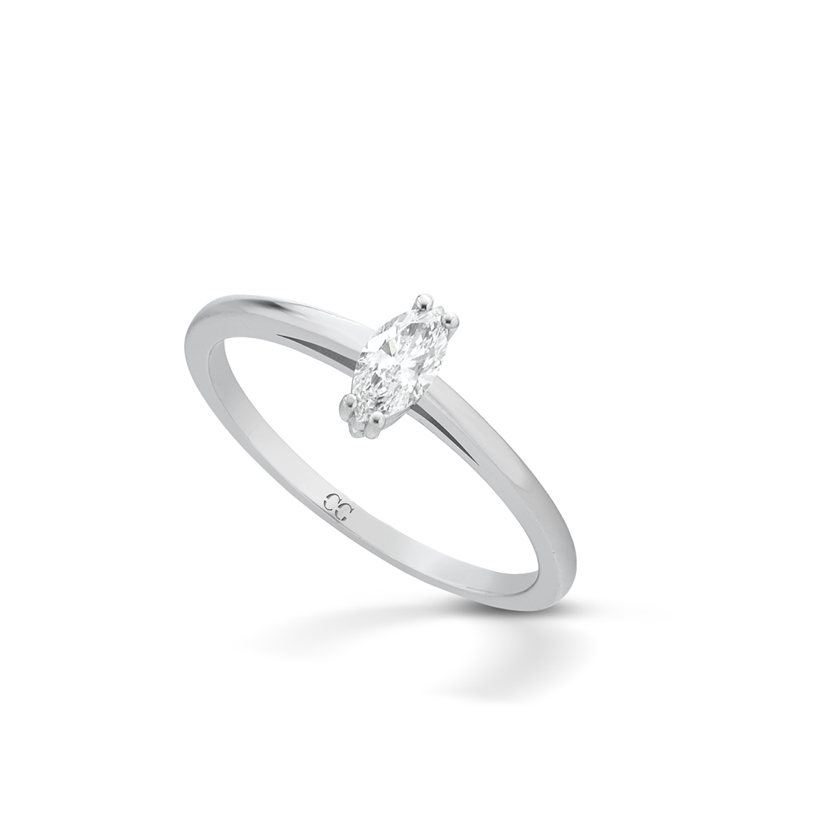 MARQUISE — Oro Bianco — Anelli