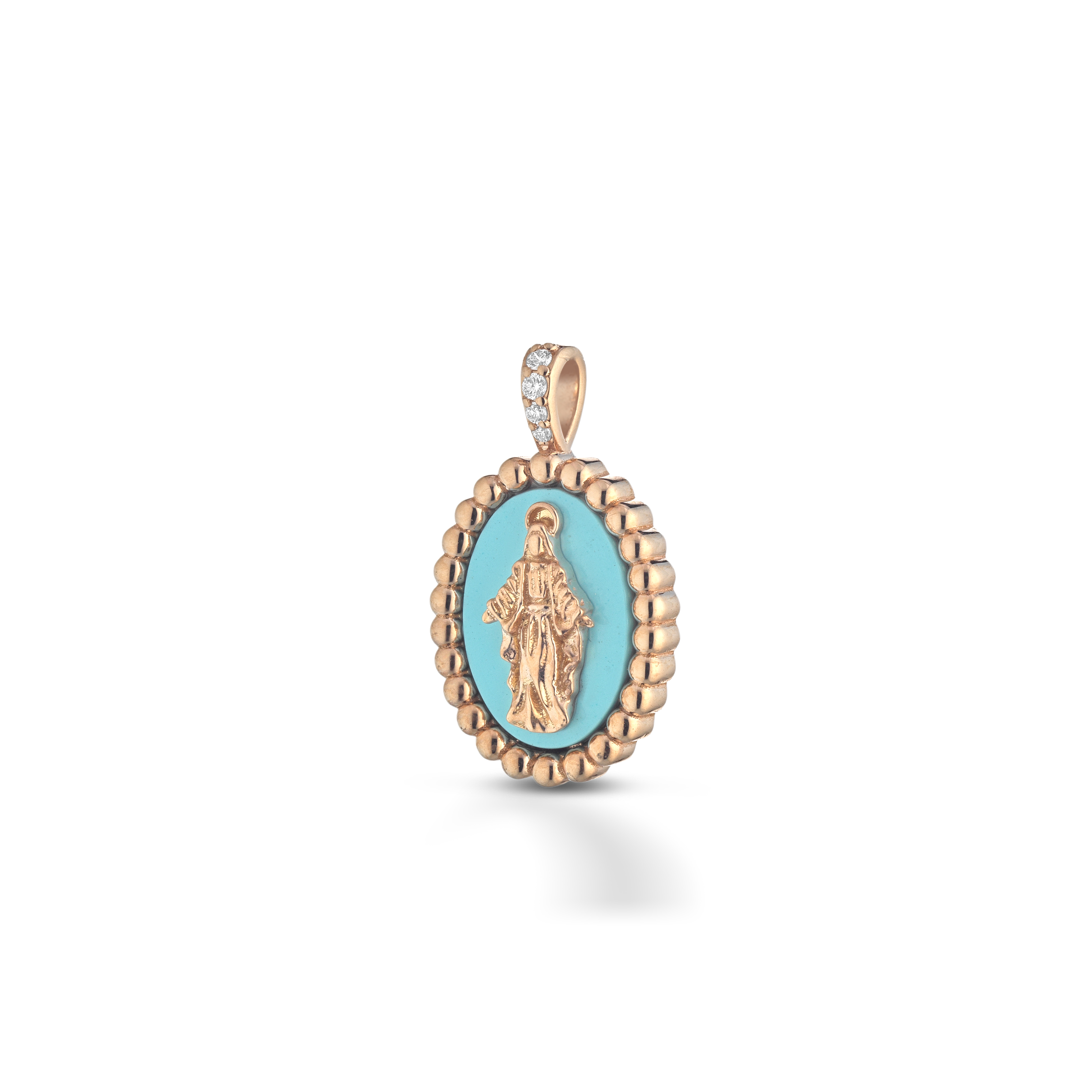 AURA SACRA CELESTINE — Oro Rosa — Pendenti