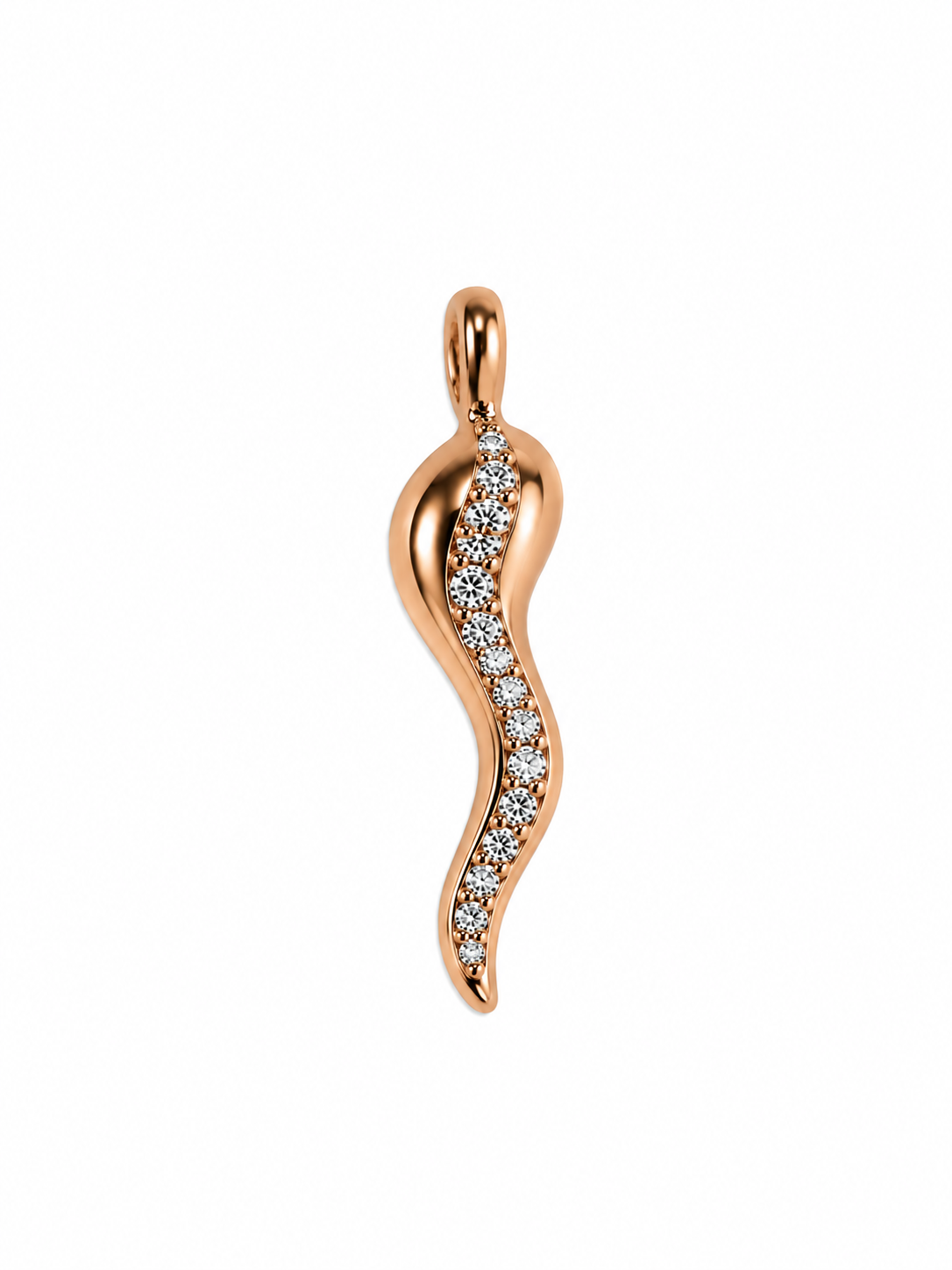 CORNO D'ORO — Oro Rosa — Pendenti