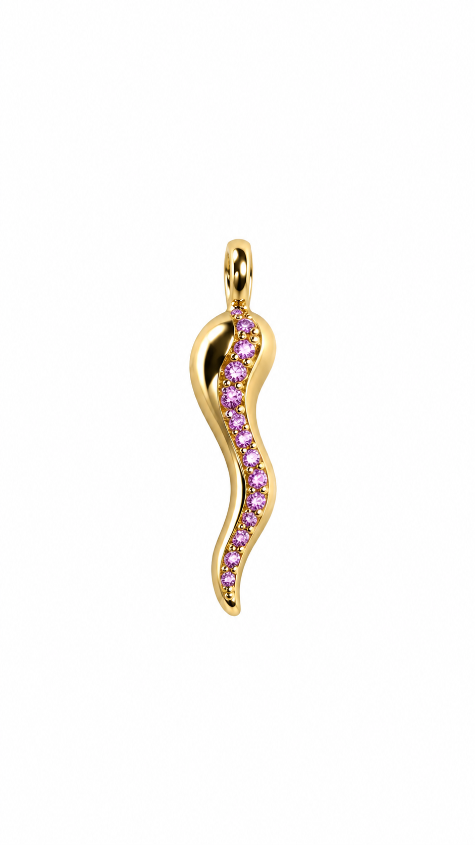CORNO D'ORO — Oro Rosa — Pendenti