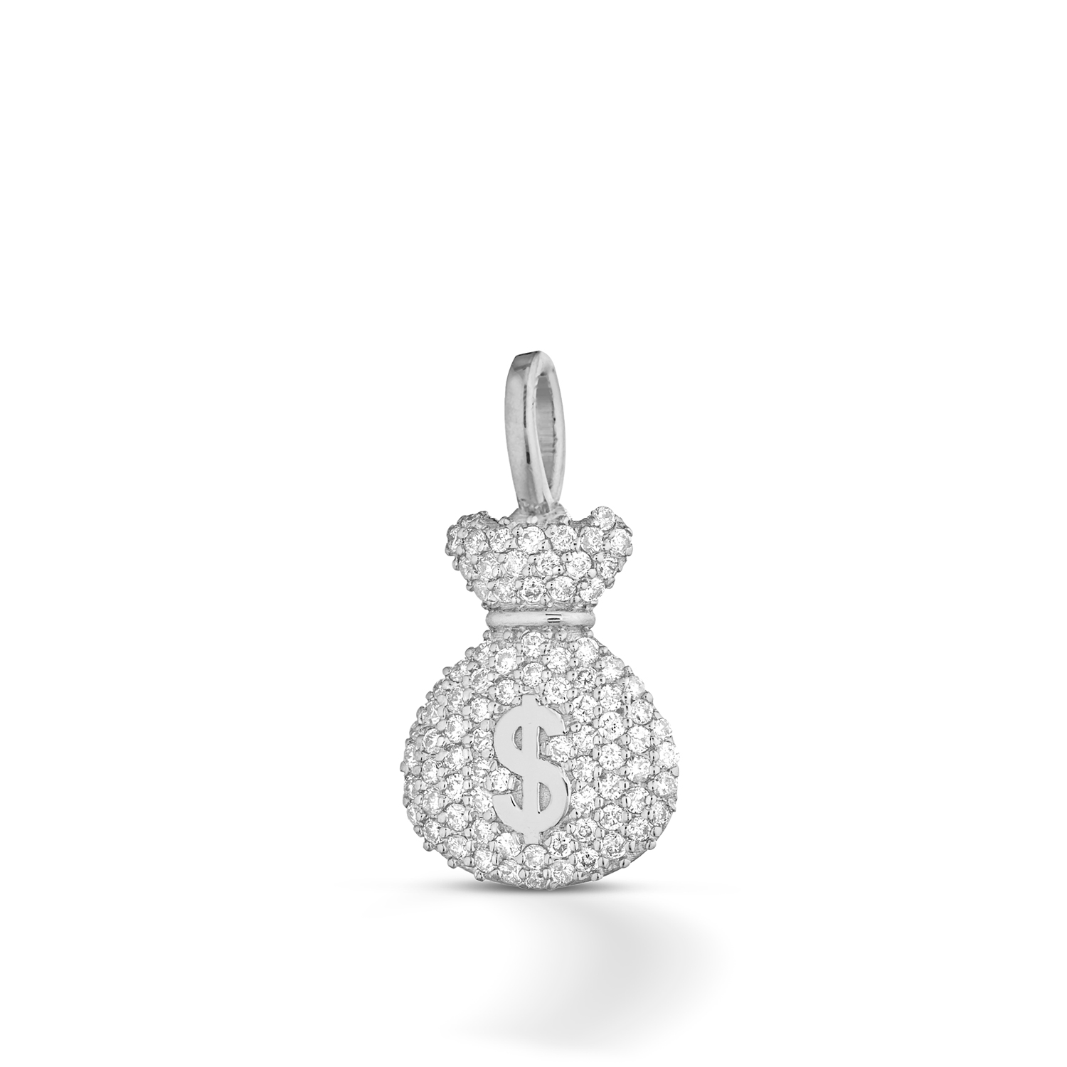MONEY BAG — Oro Bianco — Pendenti
