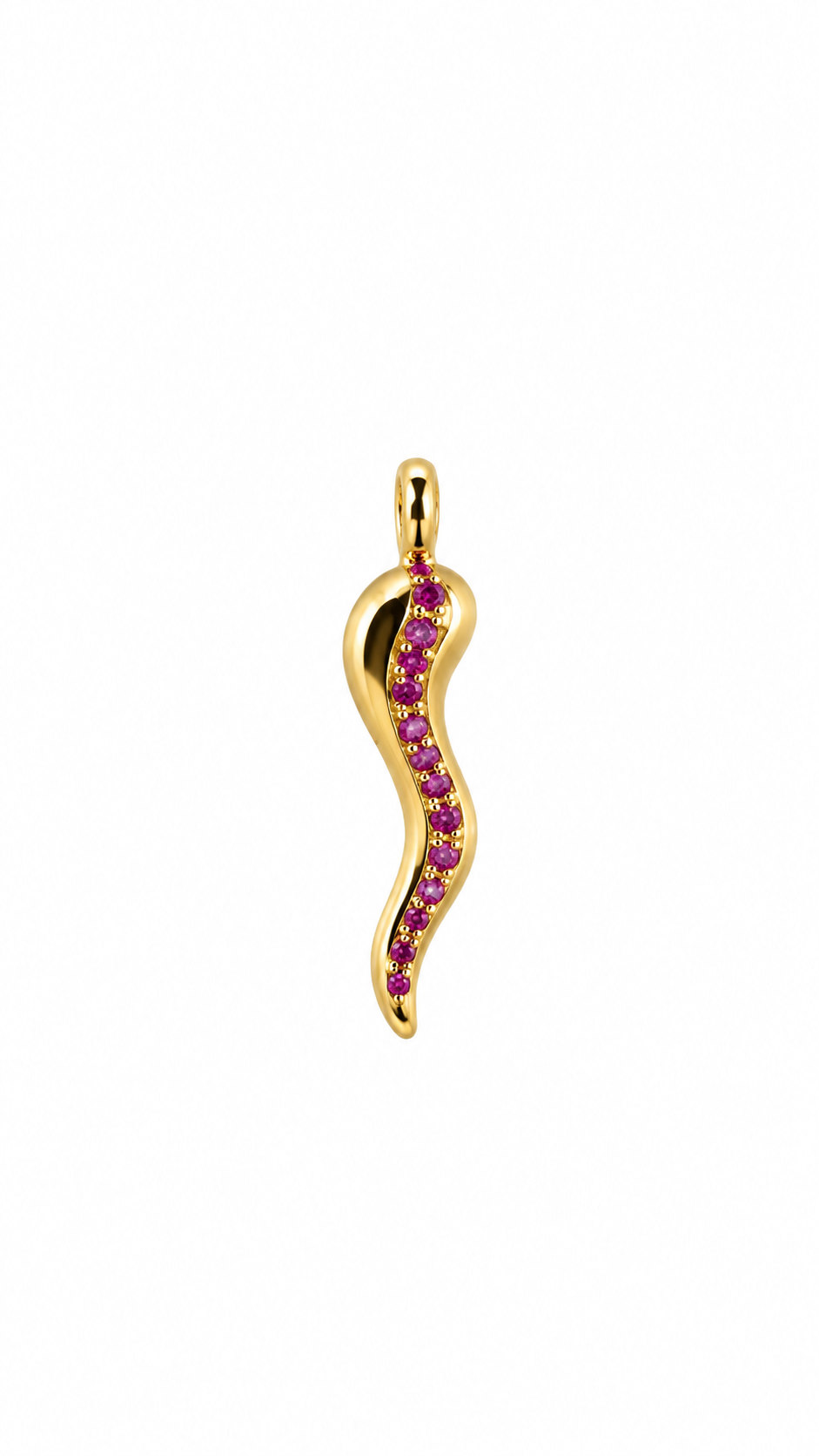 CORNO D'ORO — Oro Rosa — Pendenti