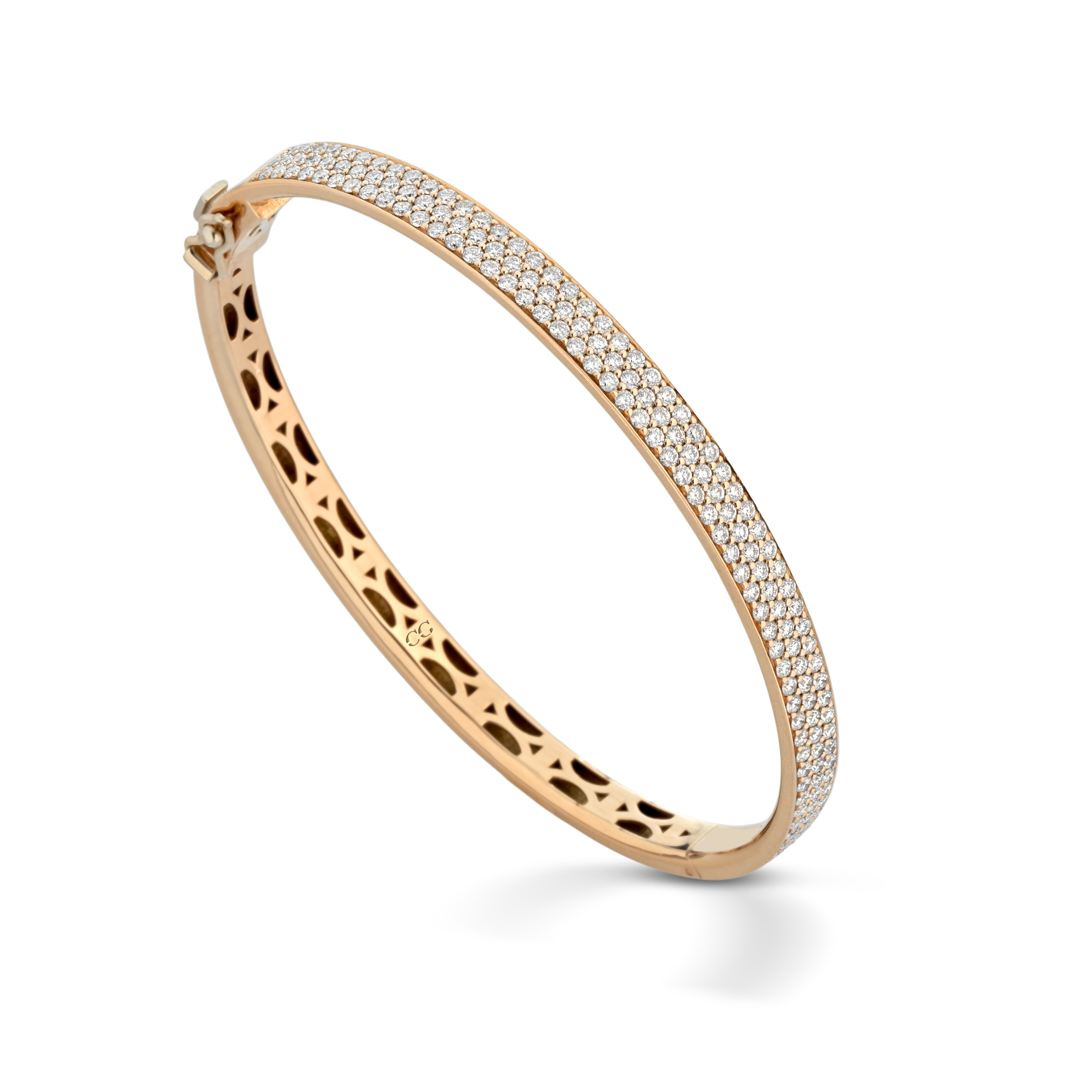 MANETTA PAVE' — Oro Rosa — Bracciali