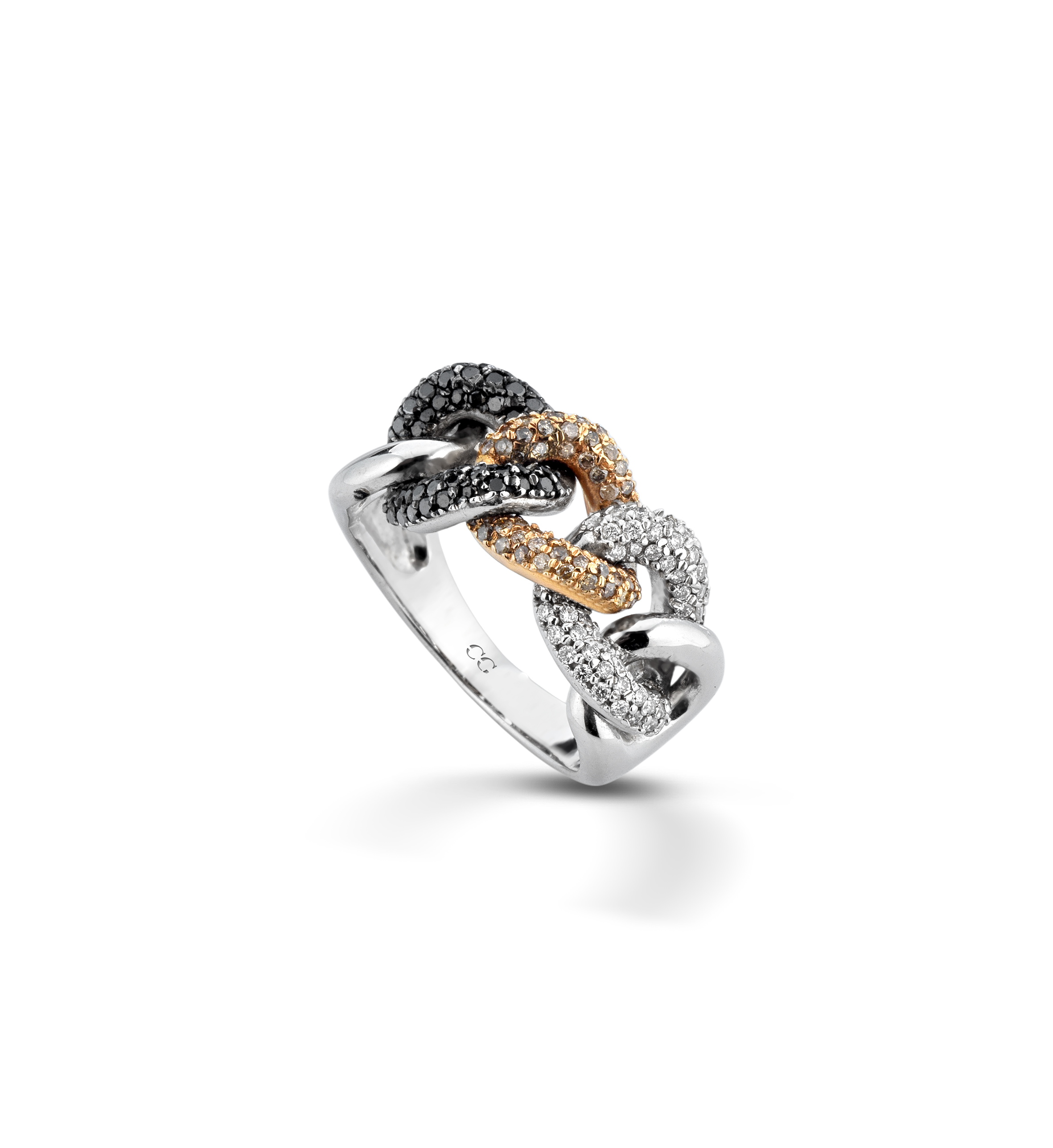 GROUMETTE FUSION — Oro Bianco — Anelli