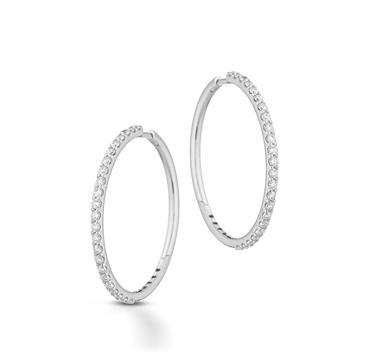 TWIST — Oro Bianco — Orecchini
