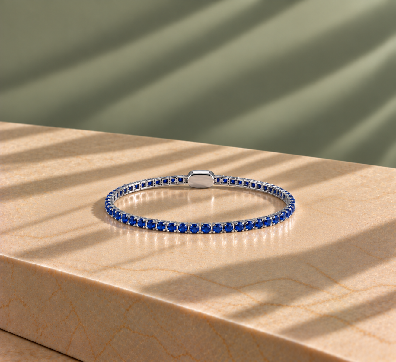 AMIRA TENNIS CIELO — Argento — Bracciali