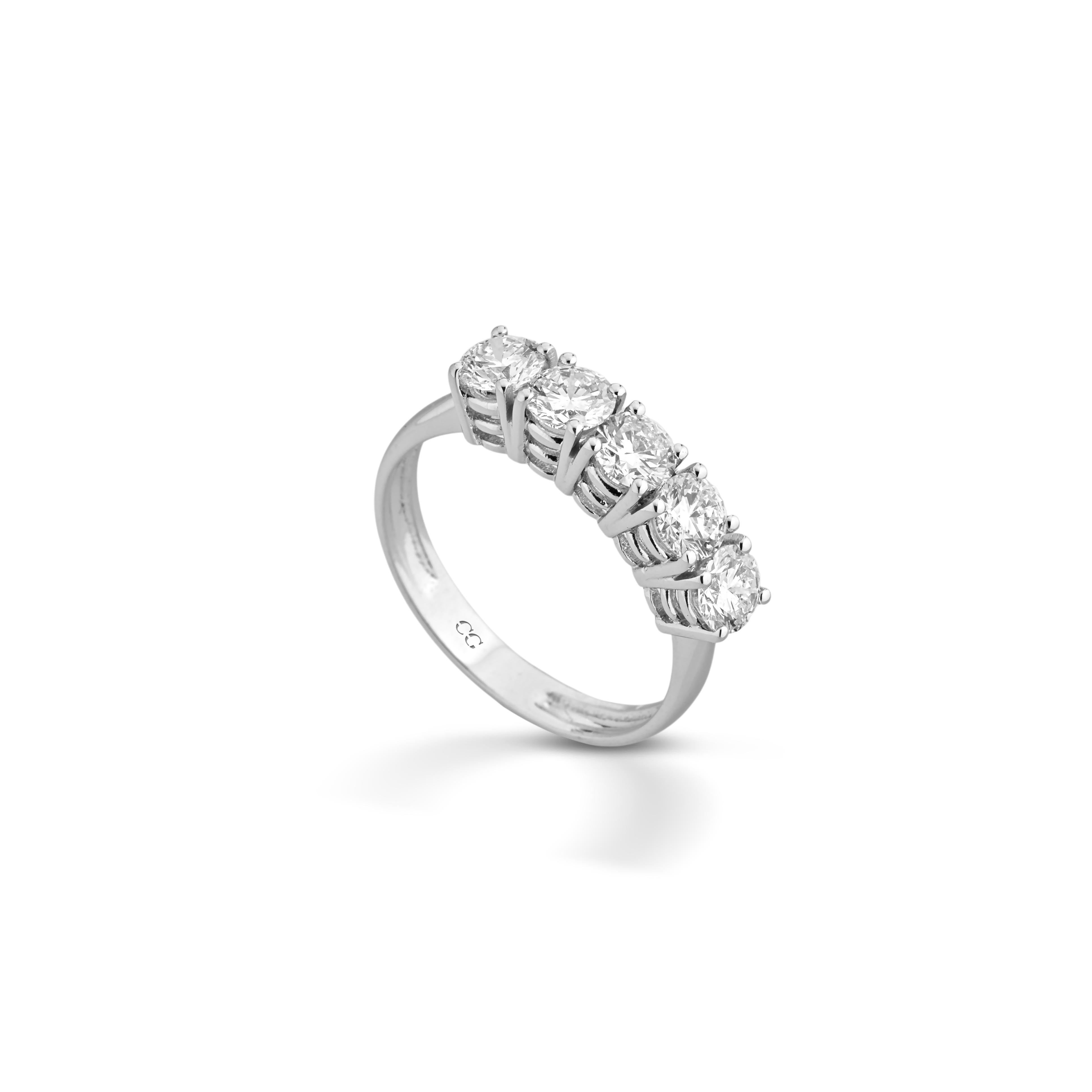 QUINTESSENZA — Oro Bianco — Anelli