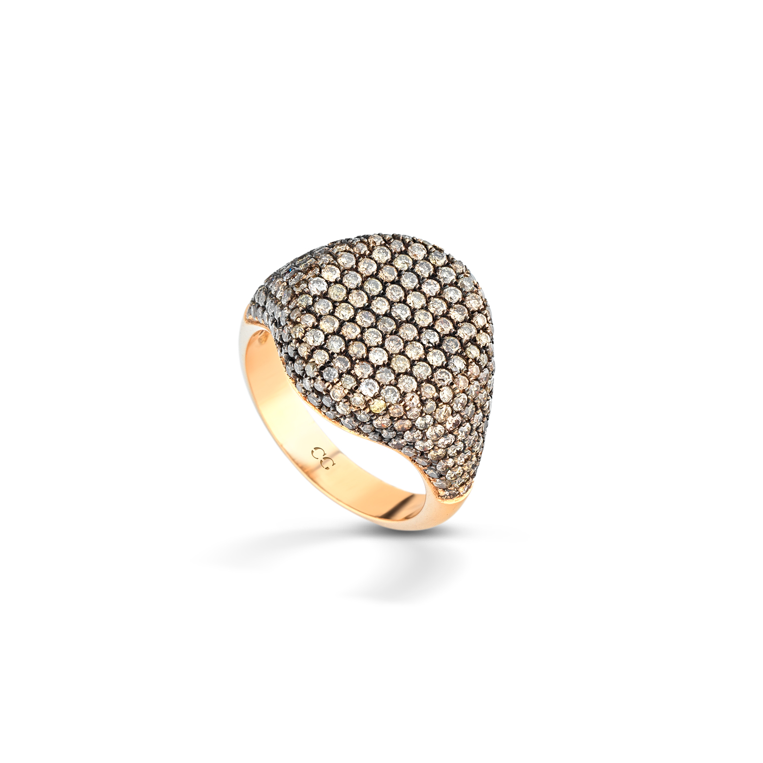 Anello Eclipse Champagne